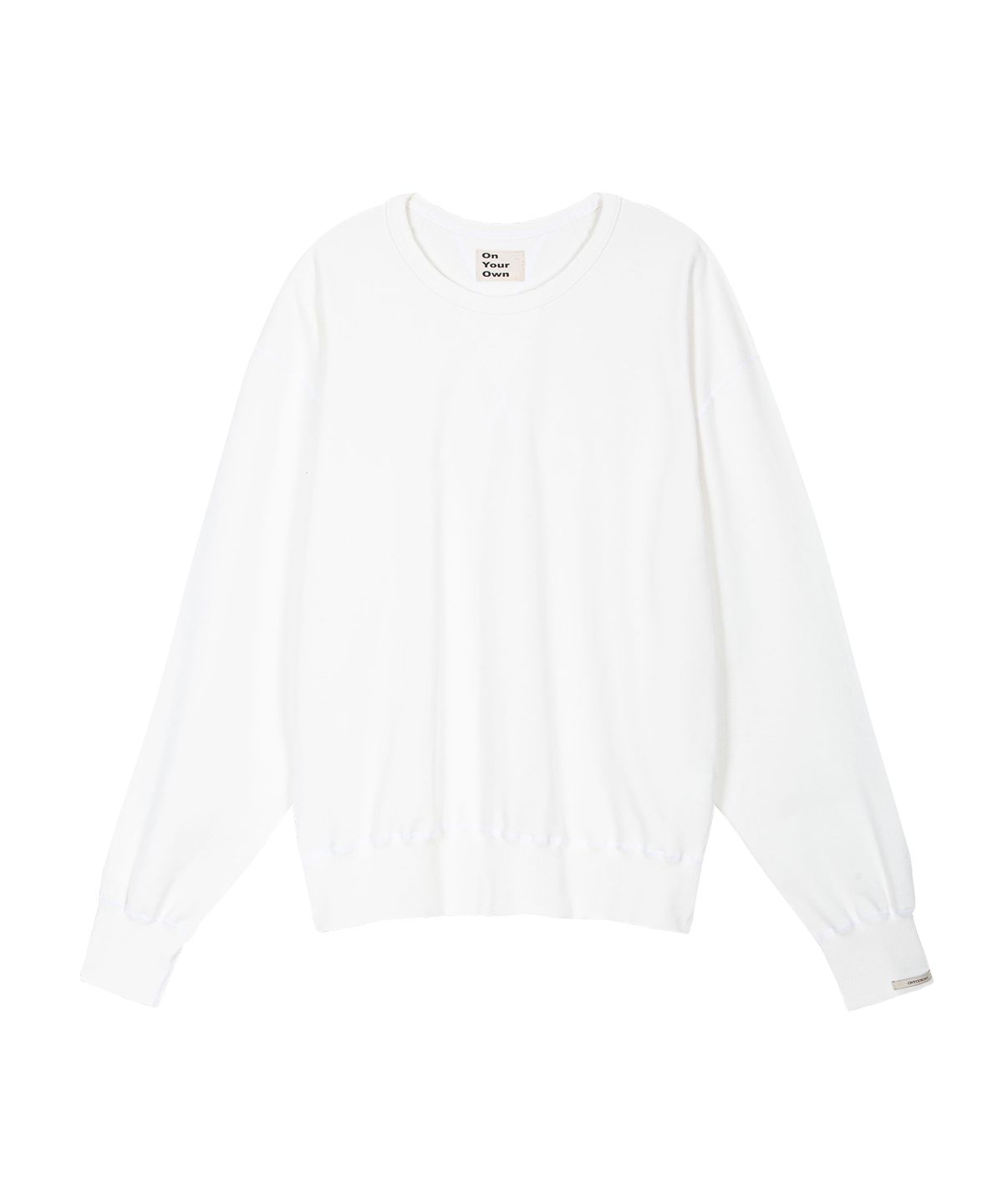 온유어오운(ONYOUROWN) ODRAMP SWEATSHIRT (IVORY)