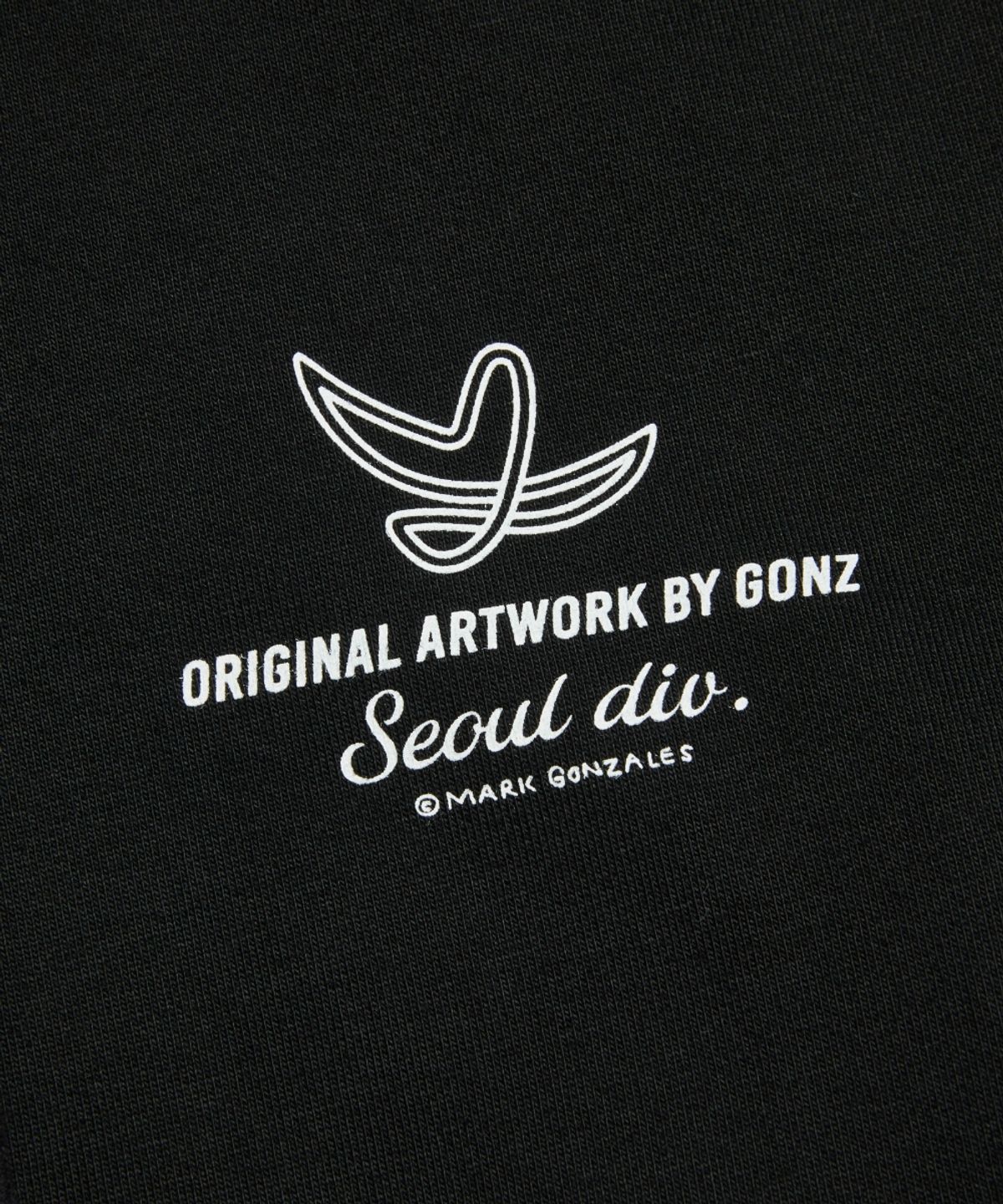 마크곤잘레스(MARK GONZALES) 뉴 엔젤 그래픽 스웨트 후디 - BLACK