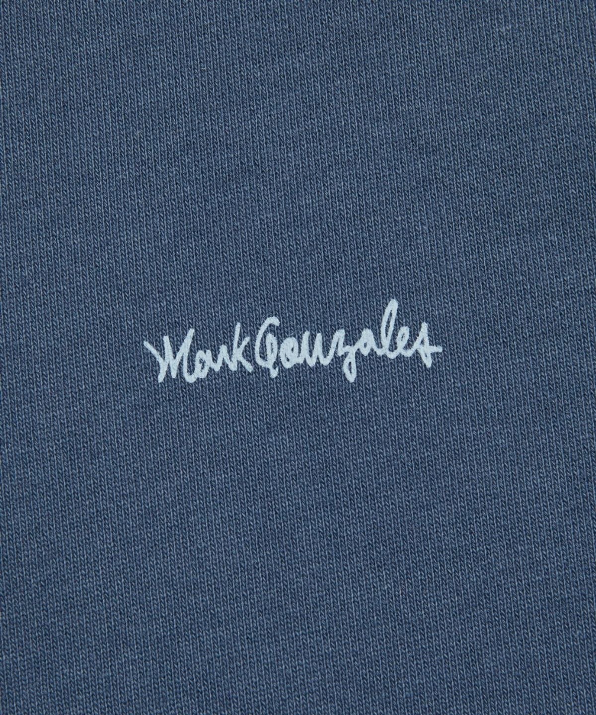 마크곤잘레스(MARK GONZALES) 사인로고 스웨트 후디 - D/BLUE