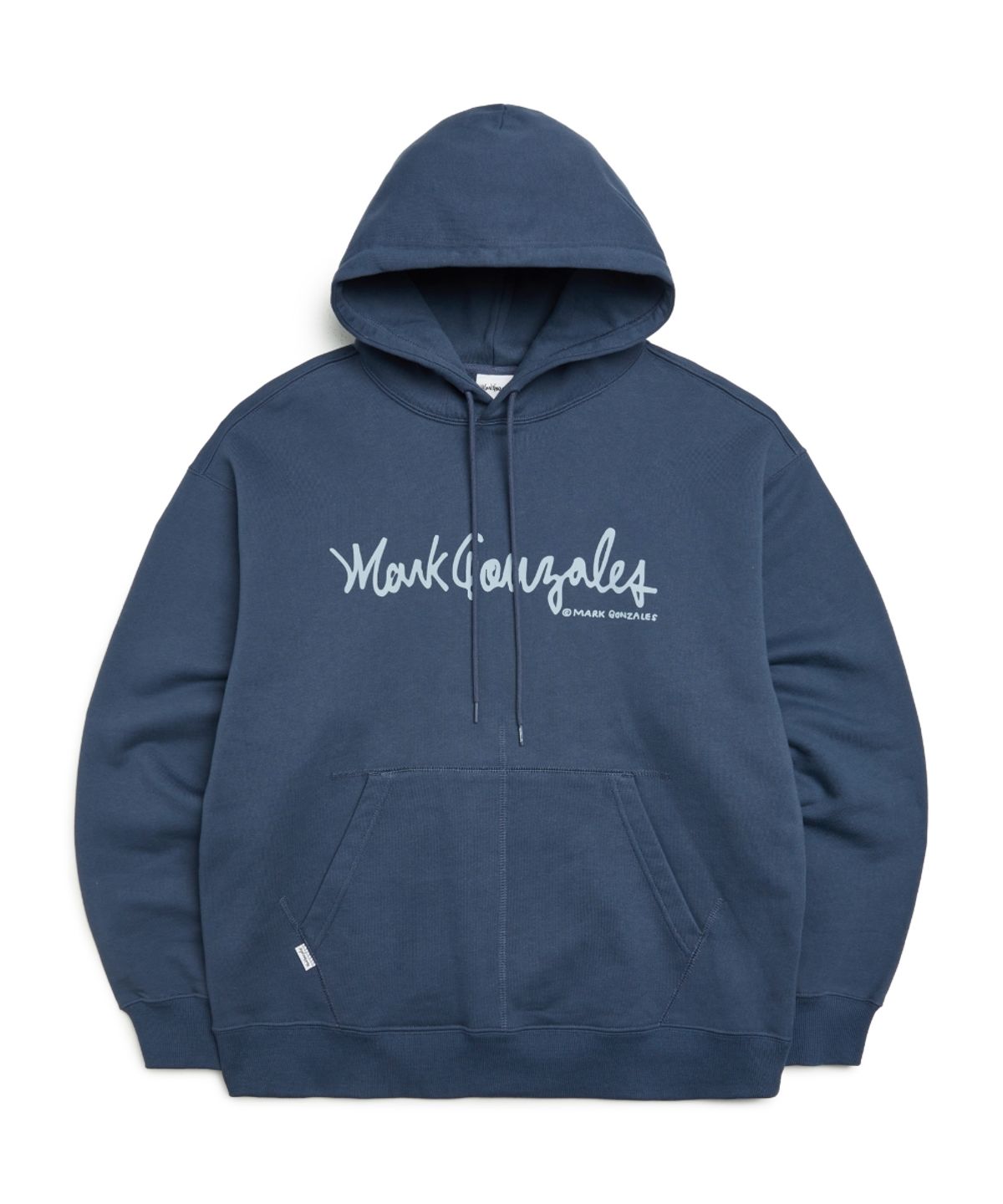 마크곤잘레스(MARK GONZALES) 사인로고 스웨트 후디 - D/BLUE