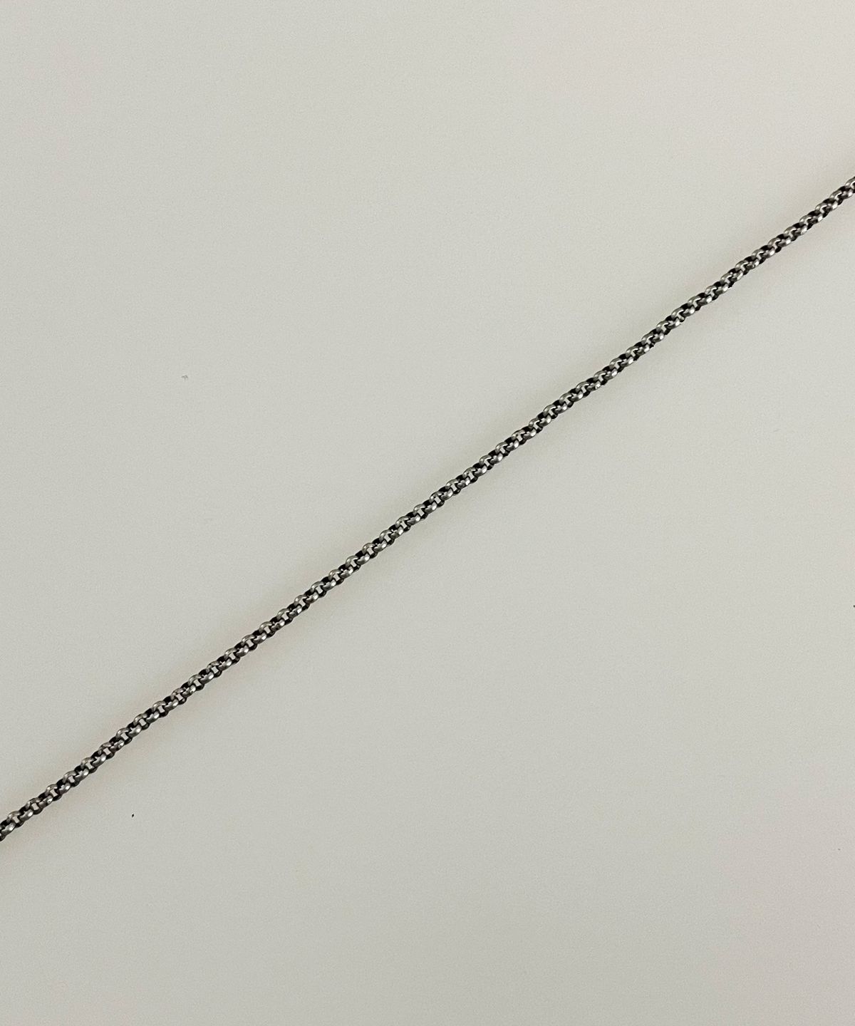 섹스토(SEXTO) [목걸이][써지컬스틸]BL 3MM Chain Necklace Vintage Silver