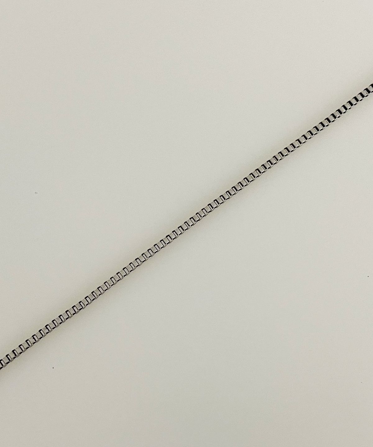 섹스토(SEXTO) [목걸이][써지컬스틸]3MM BOX Chain Necklace Silver