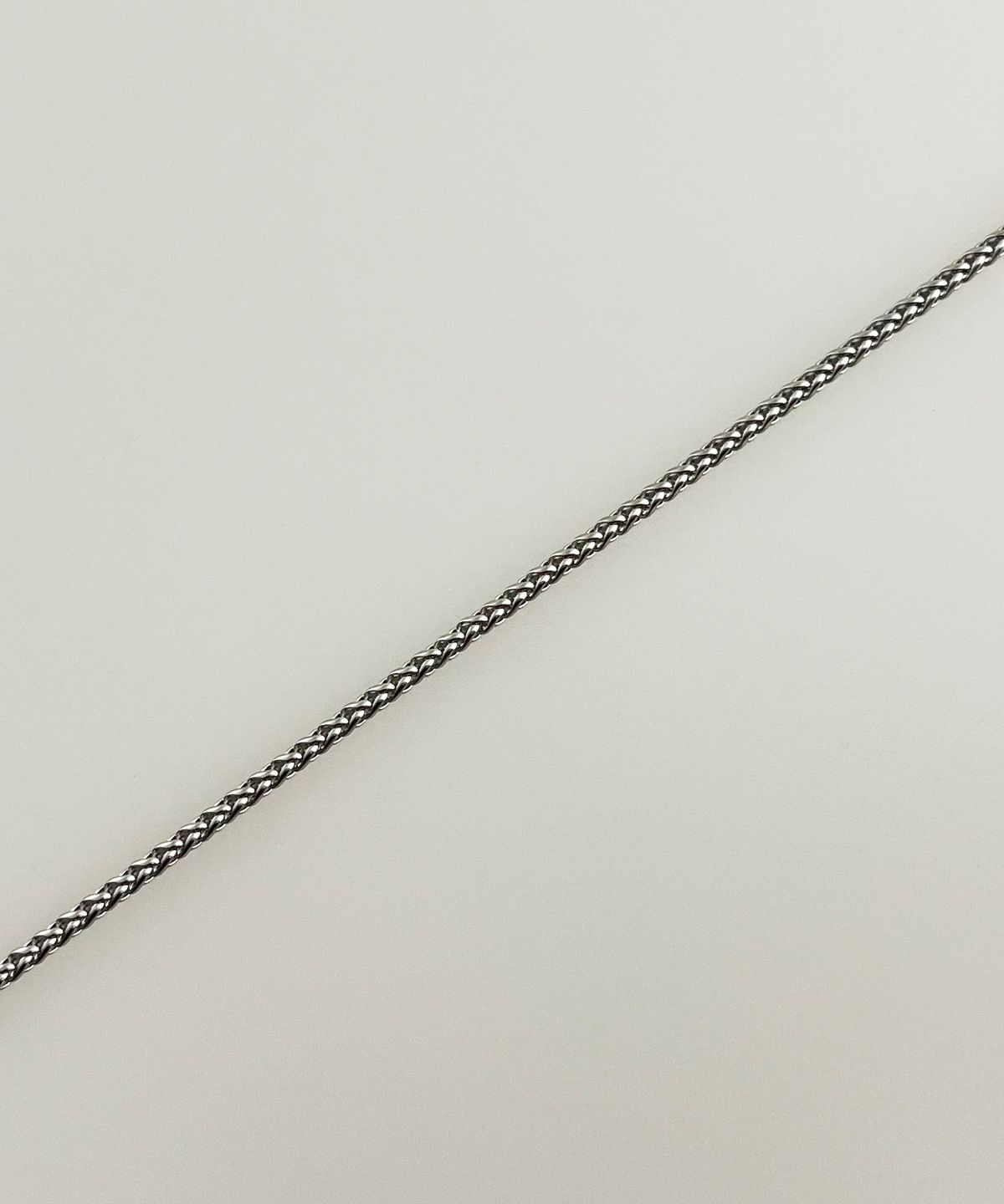 섹스토(SEXTO) [목걸이][써지컬스틸]3MM Basket Chain Necklace Silver