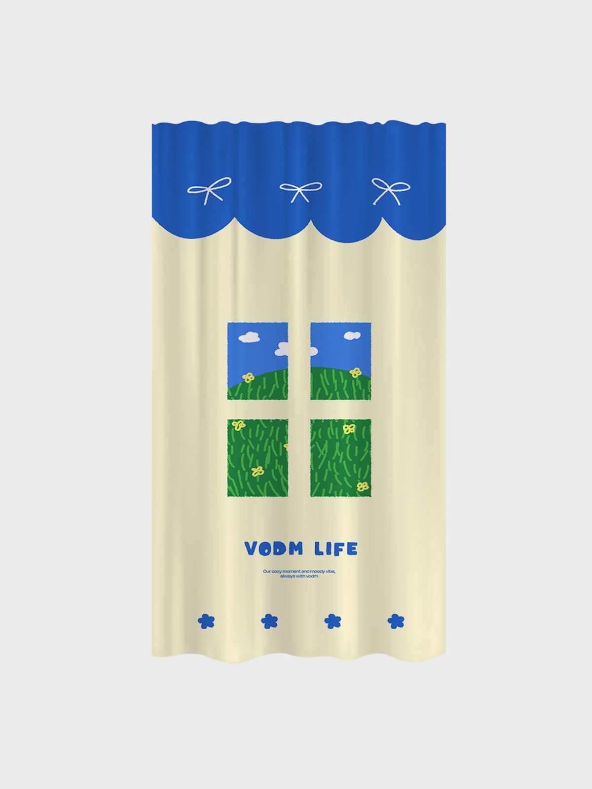 뷔오디엠(VODM) Blue roof 도어 가림막 커튼