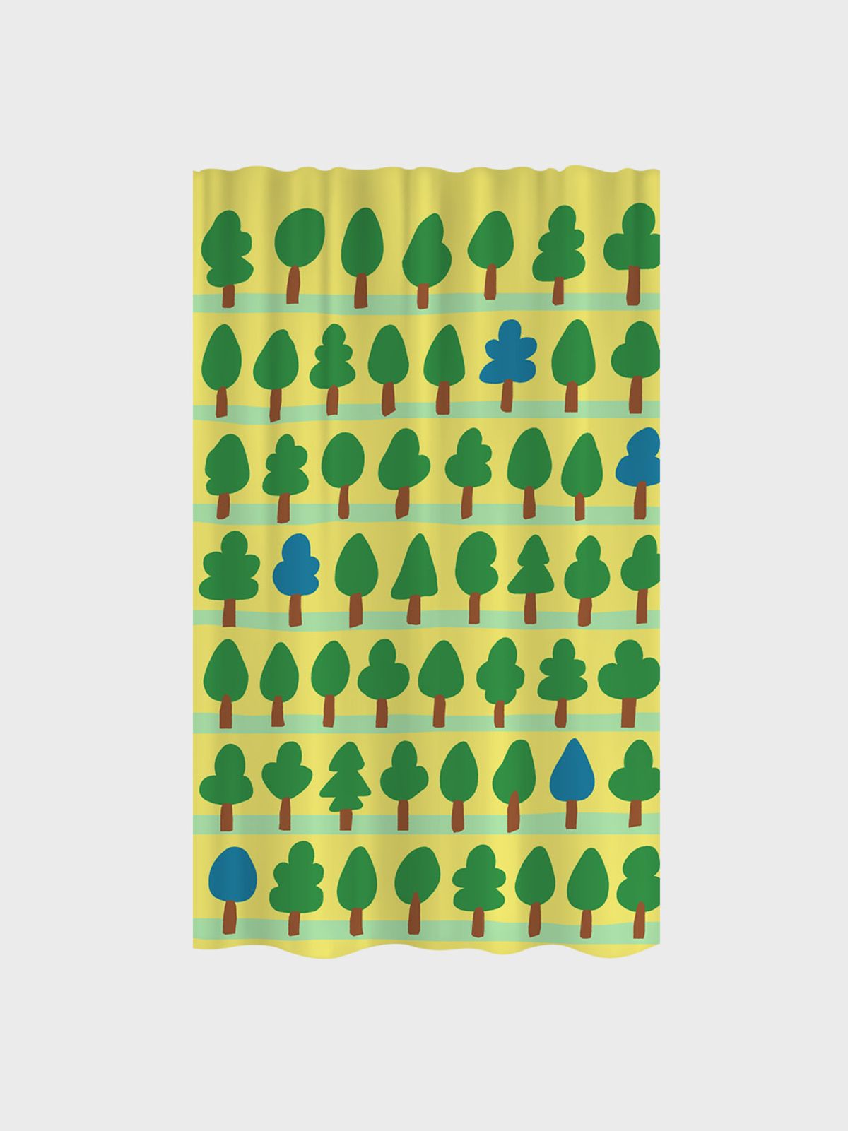 뷔오디엠(VODM) Grove Yellow 포인트 커튼 2size