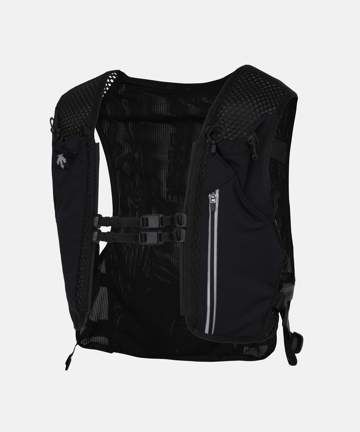 데상트(DESCENTE) 러닝 경량 베스트 블랙 SR123RBG1F