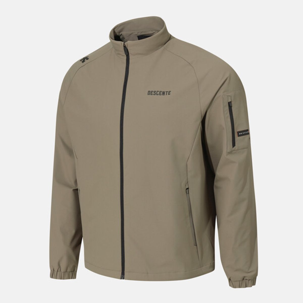 데상트(DESCENTE) 트레이닝 이중직 우븐 자켓 브라운 SR121TWT13