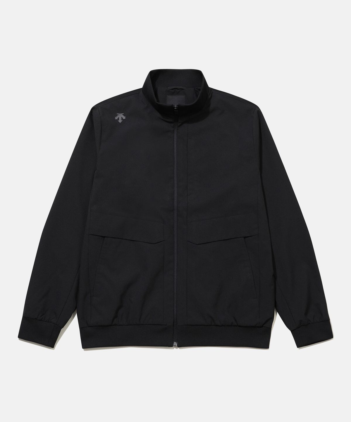 데상트(DESCENTE) 기모 안감 봄버 자켓 블랙 SR121UJK12
