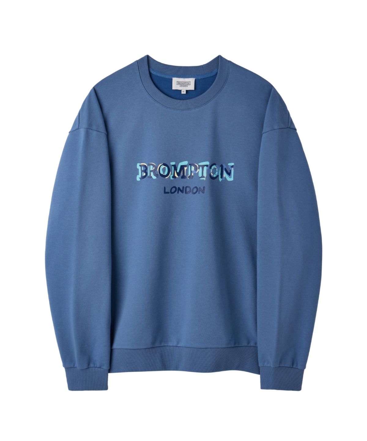 브롬톤 런던(BROMPTON LONDON) BROMPTON LOGO SWEATSHIRT - T/BLUE (P261USW106)