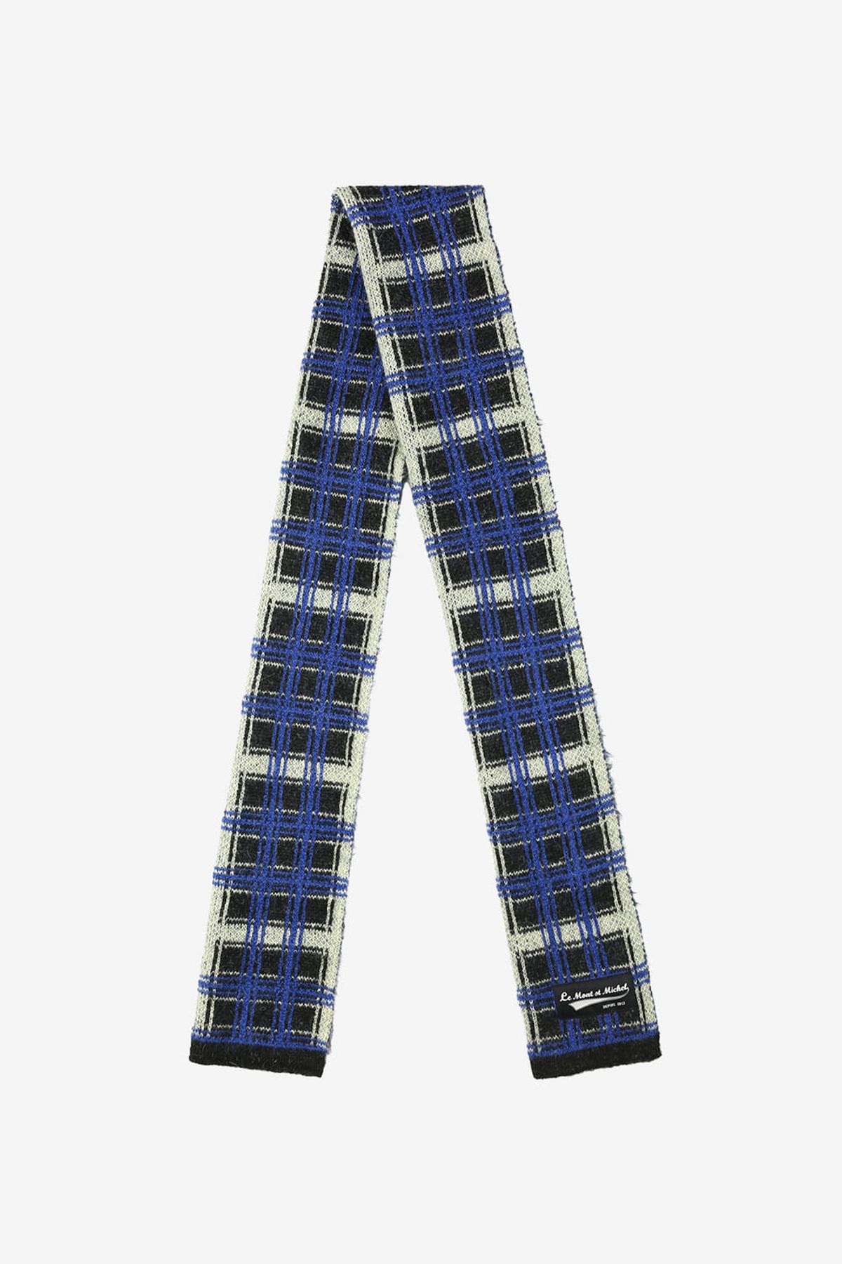 르몽생미셸(LE MONT ST MICHEL) ANDRE-PATTERNED SKARF_Grey