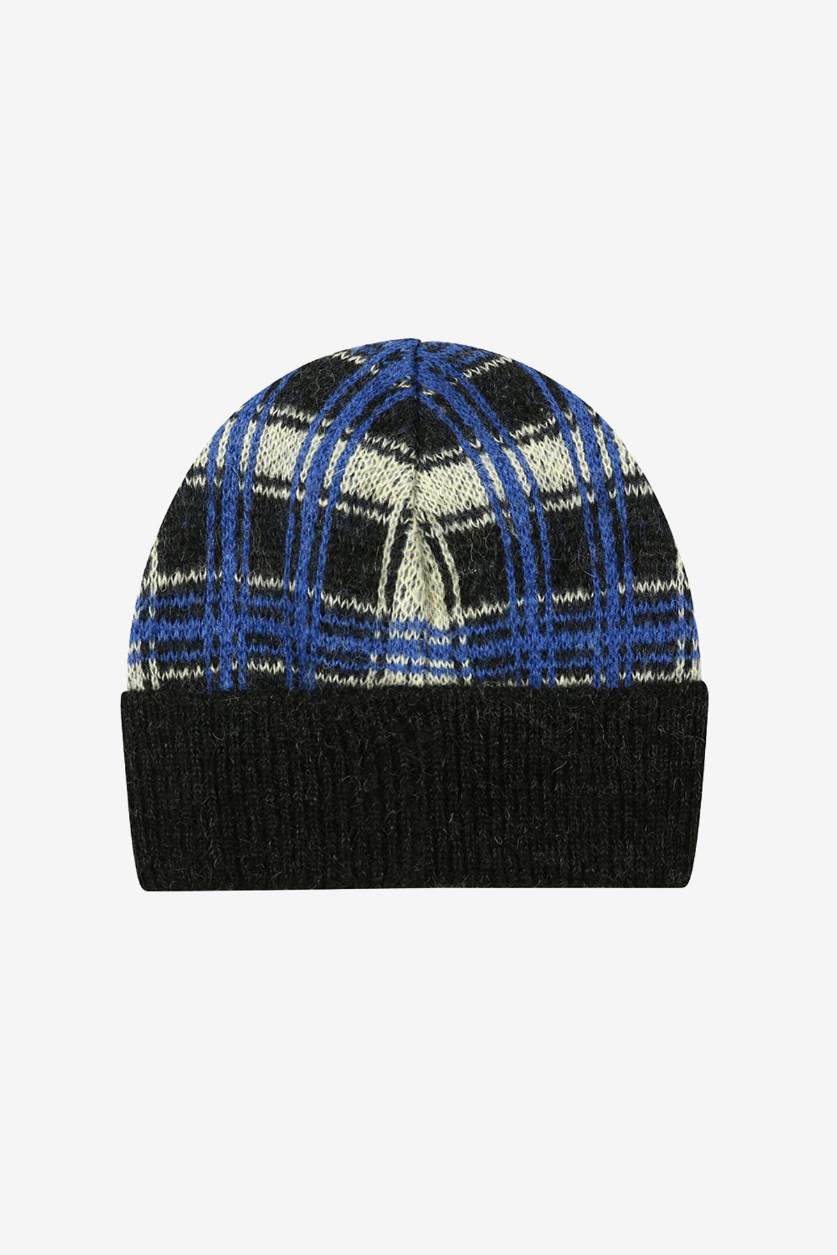 르몽생미셸(LE MONT ST MICHEL) ANDRE-PATTERNED JACQUARD HAT_Grey