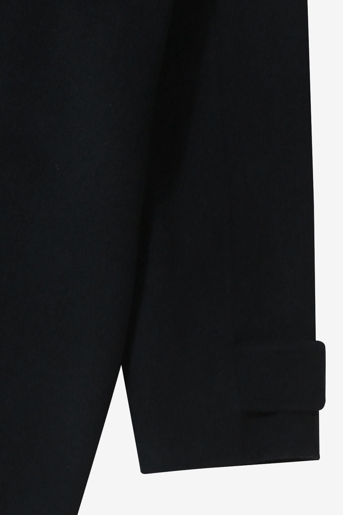 르몽생미셸(LE MONT ST MICHEL) Cashmere hood long coat_Black