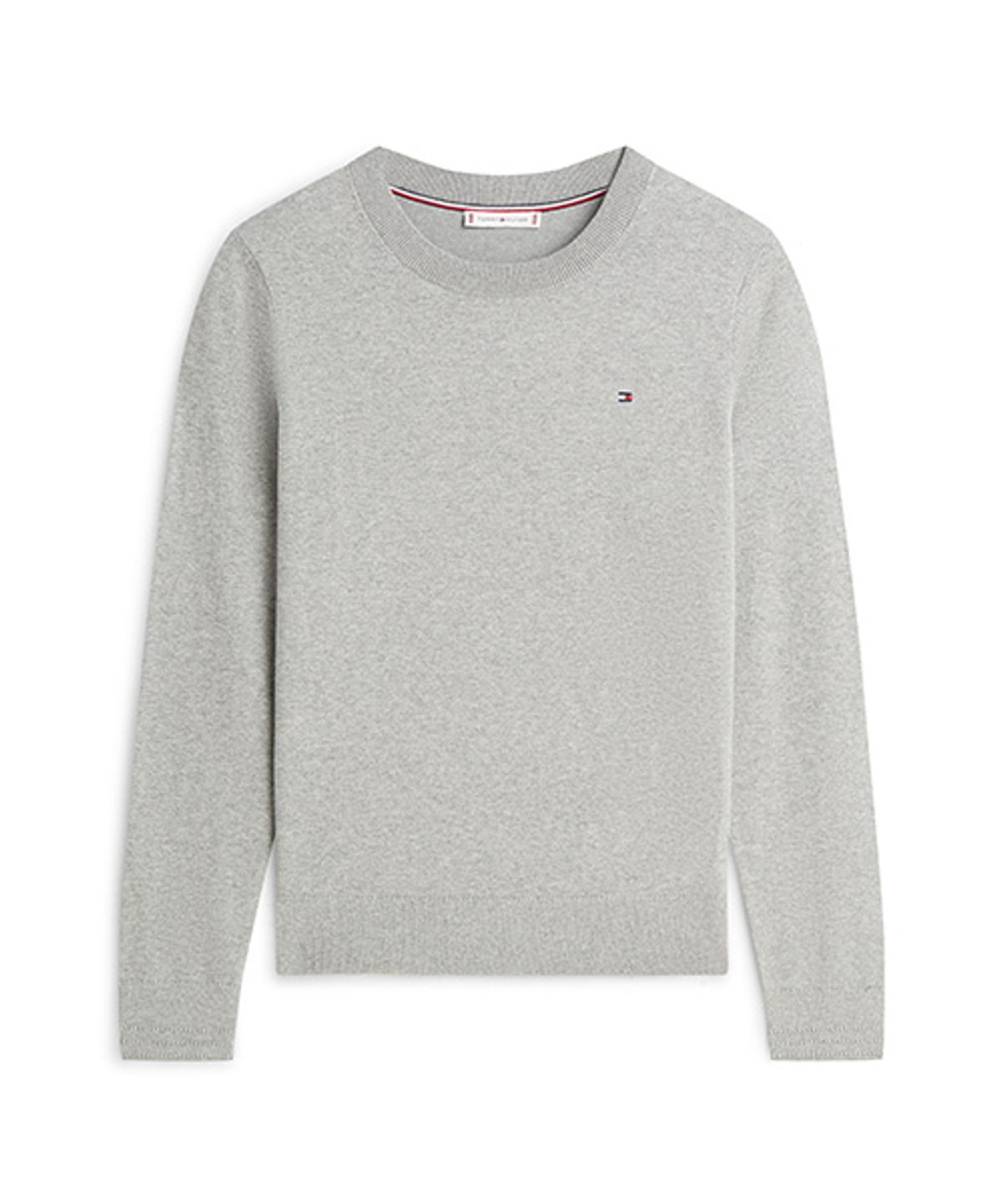 타미힐피거(TOMMY HILFIGER) 코튼 저지 크루넥 스웨터 (T22G0KTO002WT2P61)