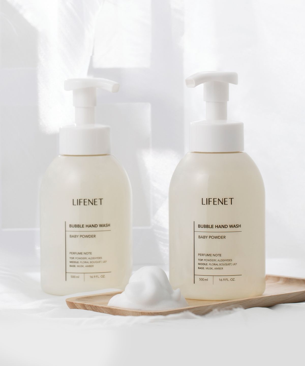 라이프넷(LIFENET) [3PACK] 약산성 버블 핸드워시 500ml
