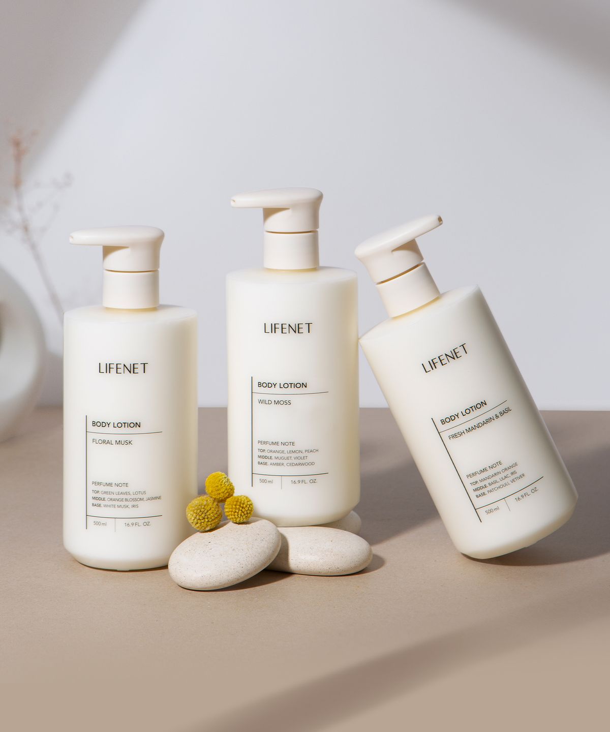 라이프넷(LIFENET) [2PACK] 세라마이드 퍼퓸 바디로션 500ml
