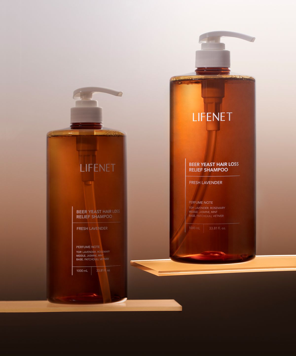 라이프넷(LIFENET) [2PACK] 맥주효모 탈모증상 완화 두피케어 샴푸 1000ml