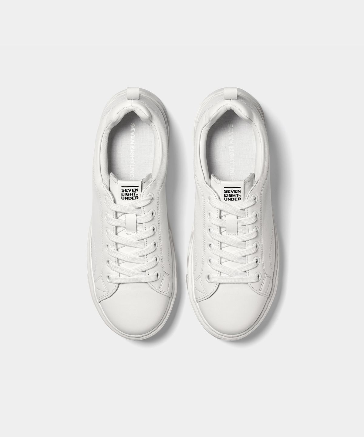 세븐에잇언더(78UNDER) L-1 LEATHER LOW TOP_WHITE