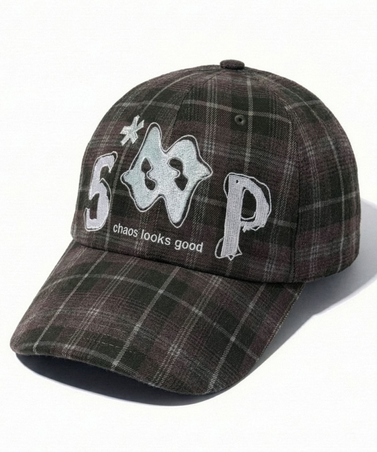 아이돈워너셀(IDWS) Roadmap Maxi Cap Khaki/Check