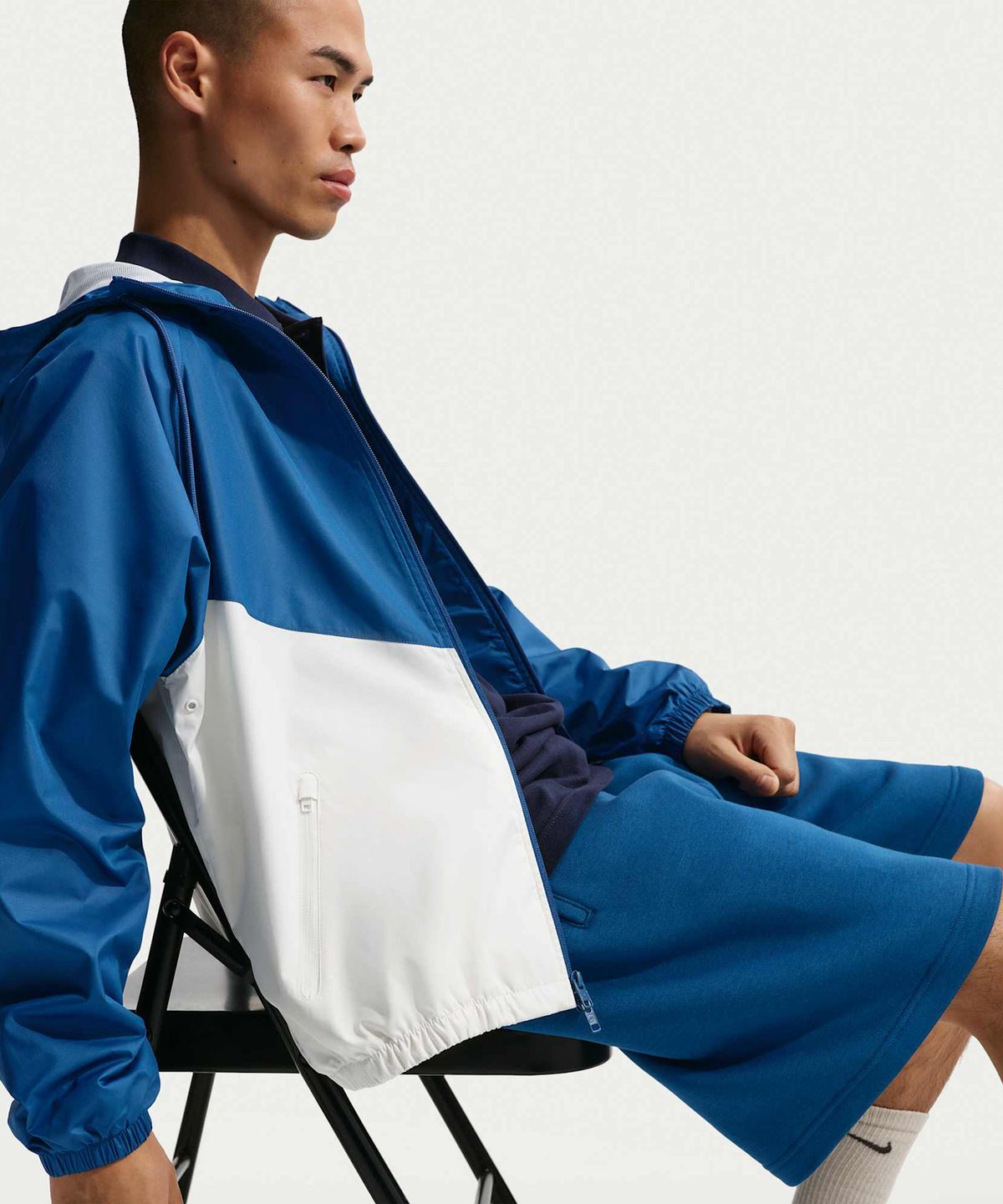 나이키(NIKE) 윈드러너 라인드 재킷 M - 코트 블루:세일 / HV8370-476