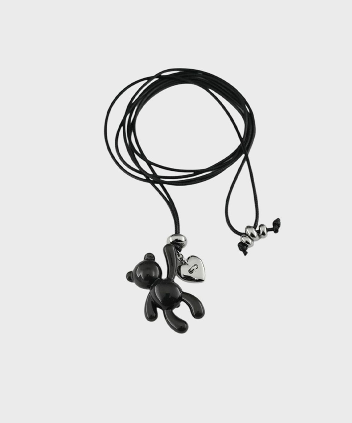 잇더즌매터(IT DOESN'T MATTER) [Formica] Bear hug necklace (Brown)