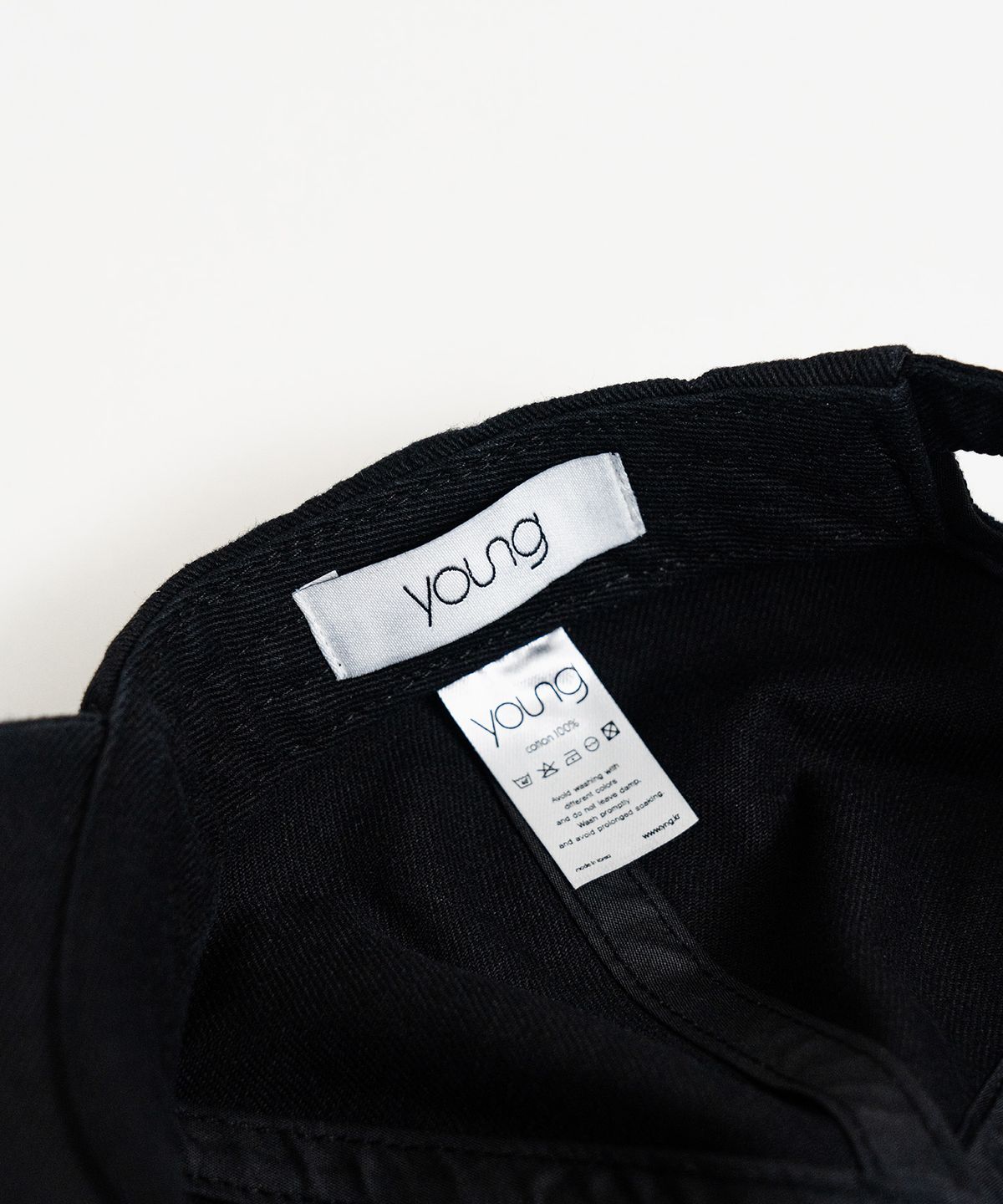 영(YOUNG) village cap (black)