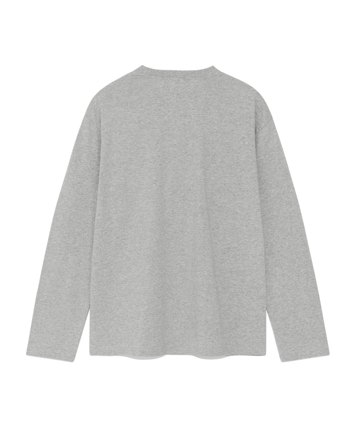 더콜디스트모먼트(THE COLDEST MOMENT) TCM above long sleeve (melange grey)
