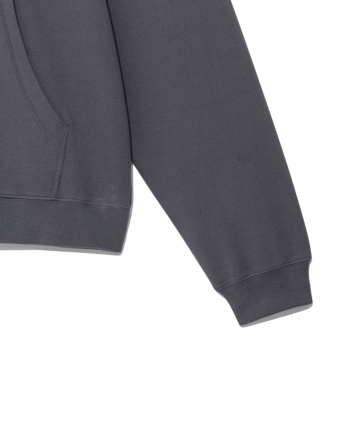 더콜디스트모먼트(THE COLDEST MOMENT) TCM 3 stitch hooded zip-up (dark grey)