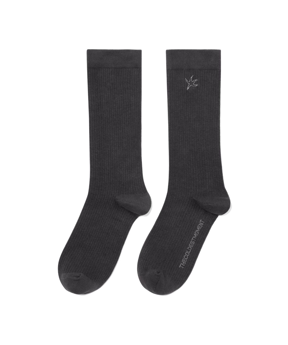 더콜디스트모먼트(THE COLDEST MOMENT) TCM mini logo stitch socks (7 colors)