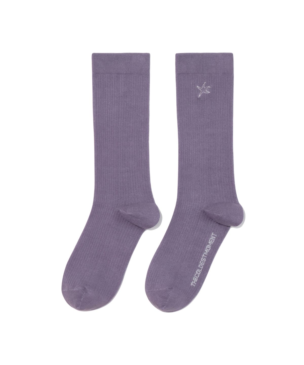 더콜디스트모먼트(THE COLDEST MOMENT) TCM mini logo stitch socks (7 colors)