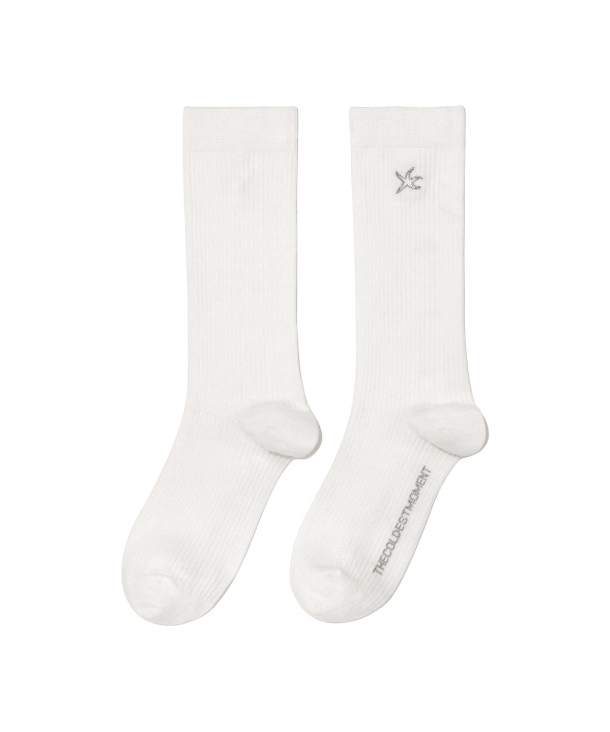 더콜디스트모먼트(THE COLDEST MOMENT) TCM mini logo stitch socks (7 colors)
