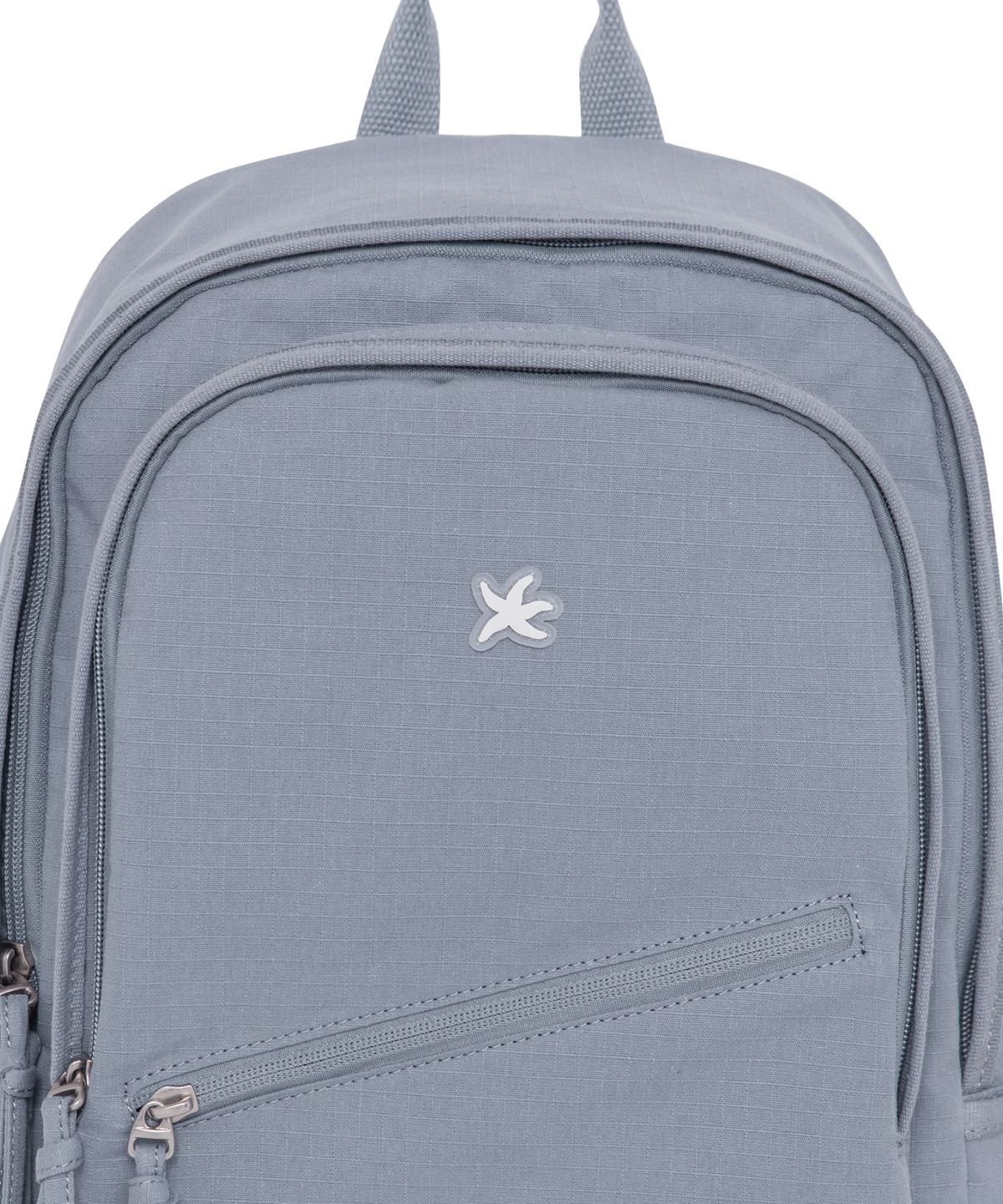 더콜디스트모먼트(THE COLDEST MOMENT) TCM strap layered ripstop backpack (dusty blue)