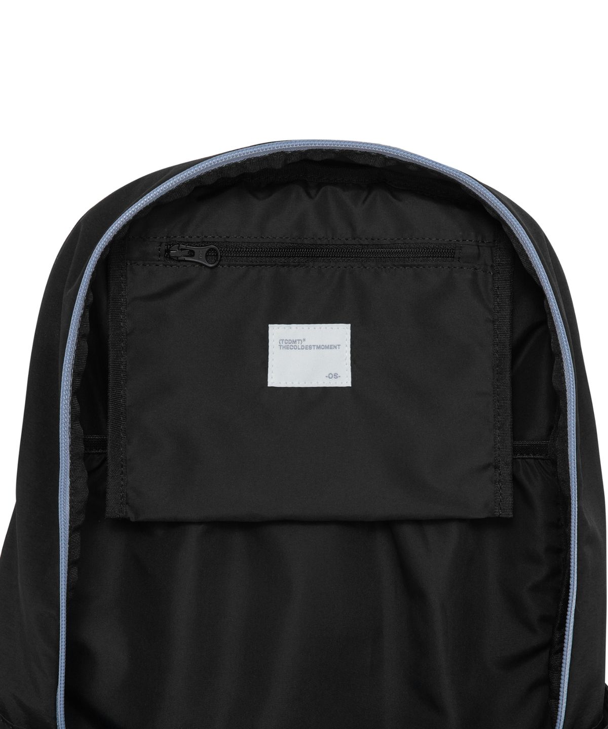 더콜디스트모먼트(THECOLDESTMOMENT) TCM nylon zip-line backpack (black)