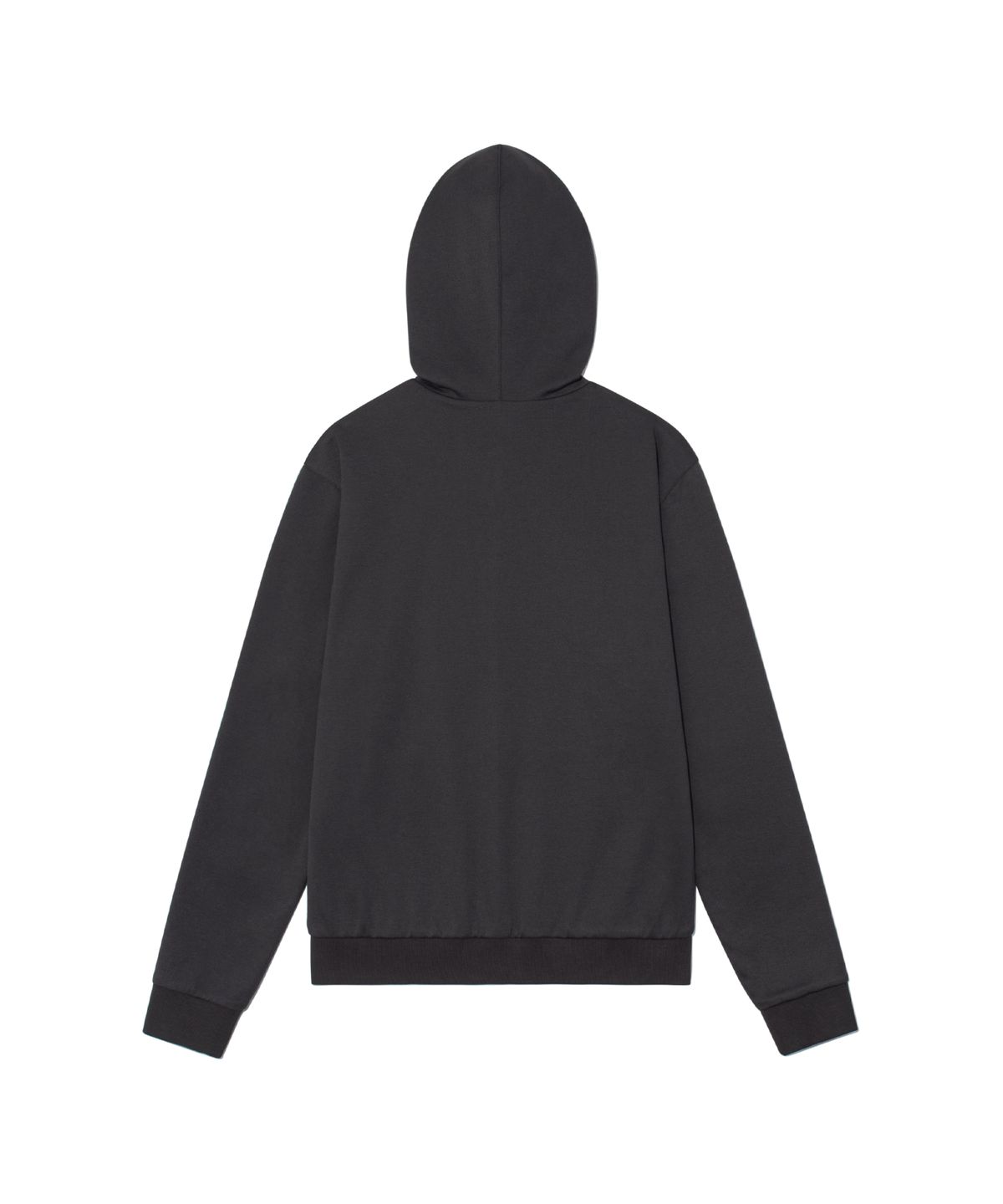 더콜디스트모먼트(THE COLDEST MOMENT) TCM reversible stripe hooded zip-up (charcoal)