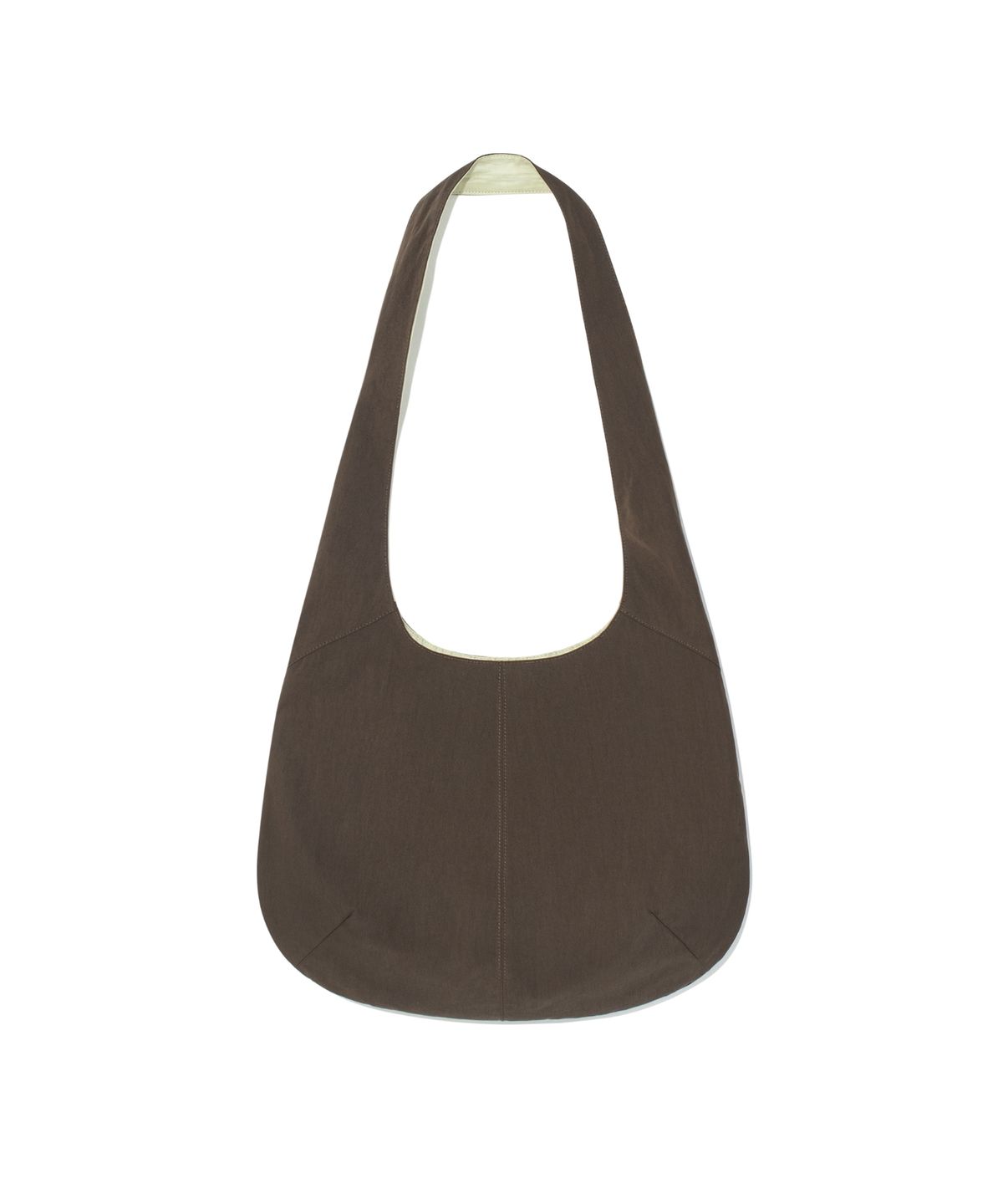 더콜디스트모먼트(THE COLDEST MOMENT) TCM curved pocket cross bag (brown)