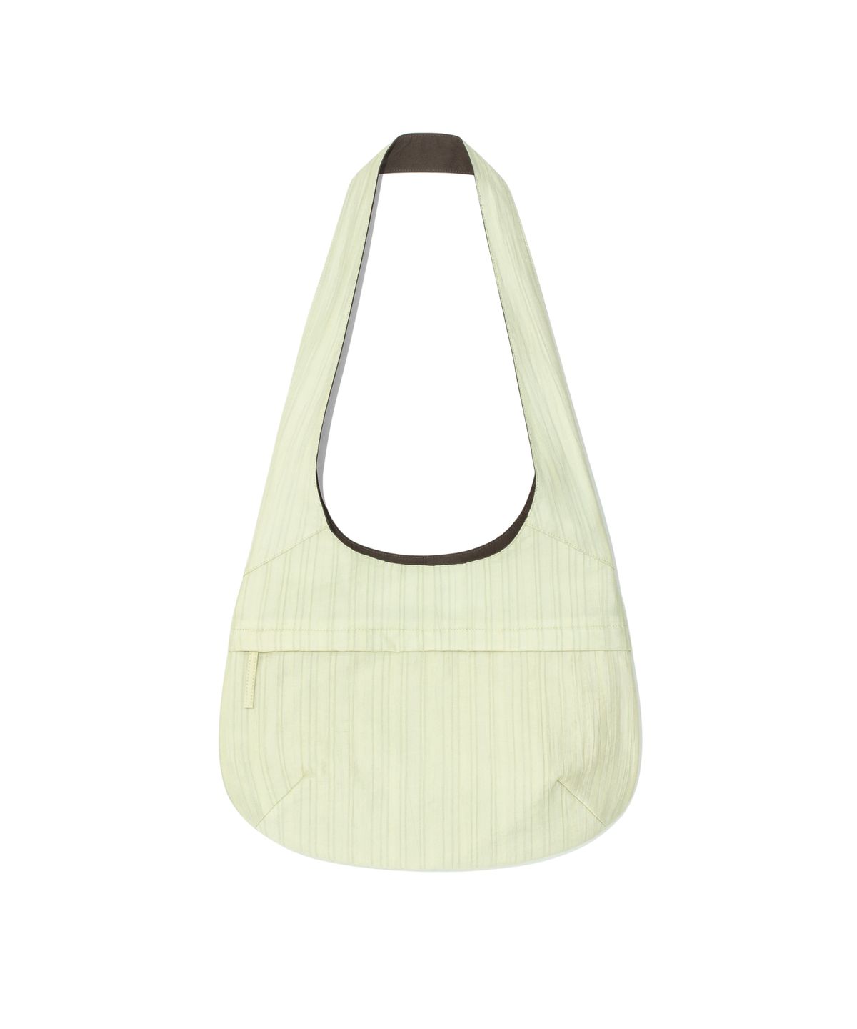 더콜디스트모먼트(THE COLDEST MOMENT) TCM curved pocket cross bag (brown)