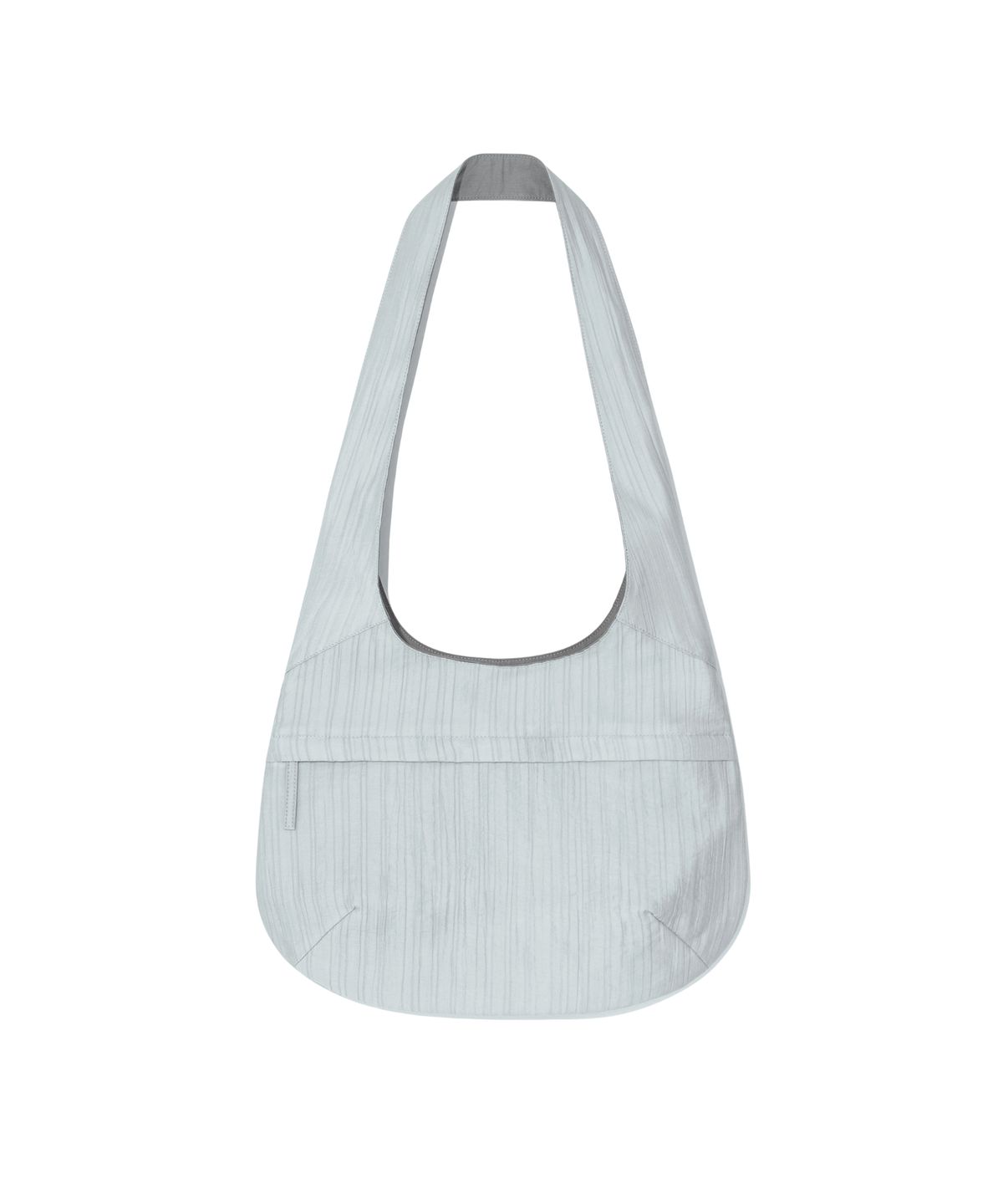 더콜디스트모먼트(THE COLDEST MOMENT) TCM curved pocket cross bag (grey)