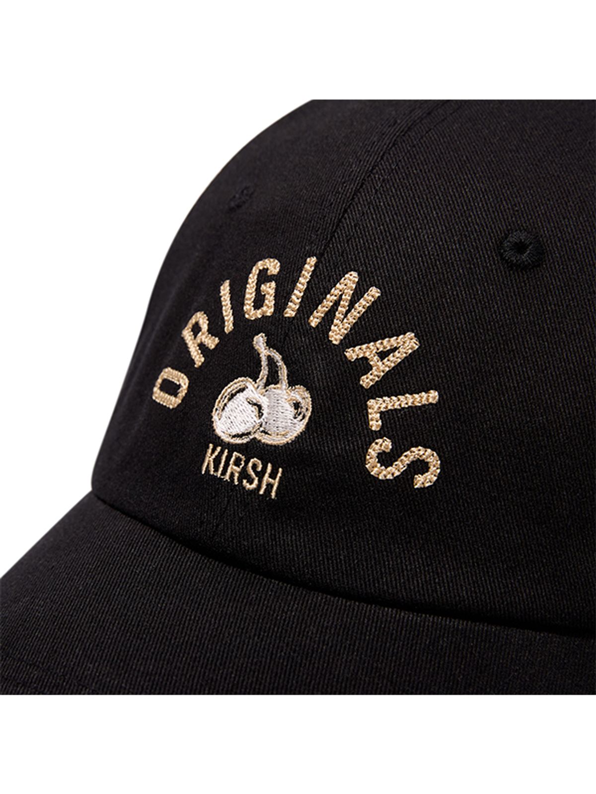 키르시(KIRSH) 체리 그래픽 볼캡 [블랙]