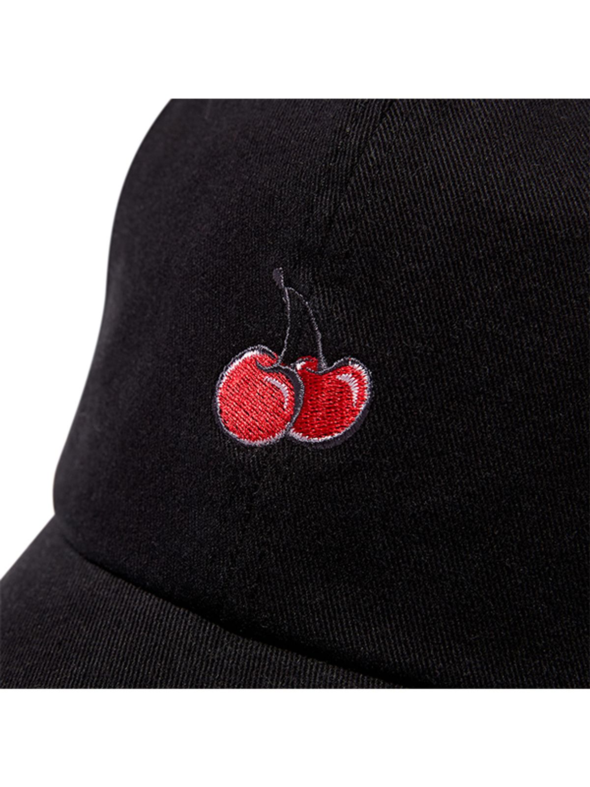 키르시(KIRSH) 스몰 체리 로고 볼캡 [블랙]