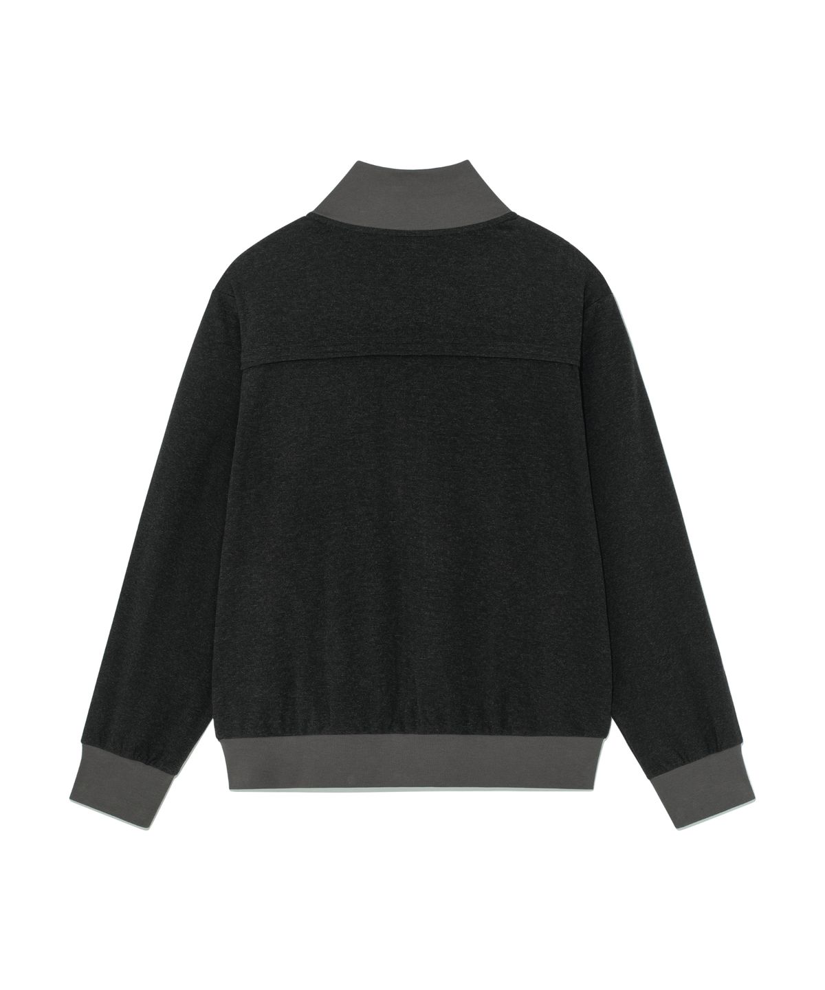더콜디스트모먼트(THE COLDEST MOMENT) TCM cozy line jersey zip-up (black)