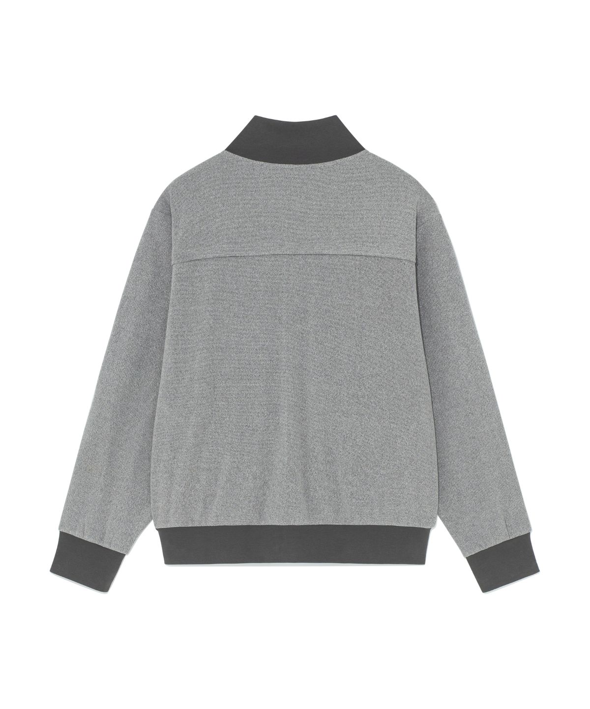 더콜디스트모먼트(THE COLDEST MOMENT) TCM cozy line jersey zip-up (grey)