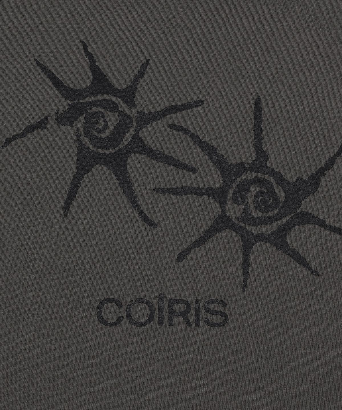 코이리스(COIRIS) 솔루나 원 숄더 배색 긴팔 티 (2컬러)