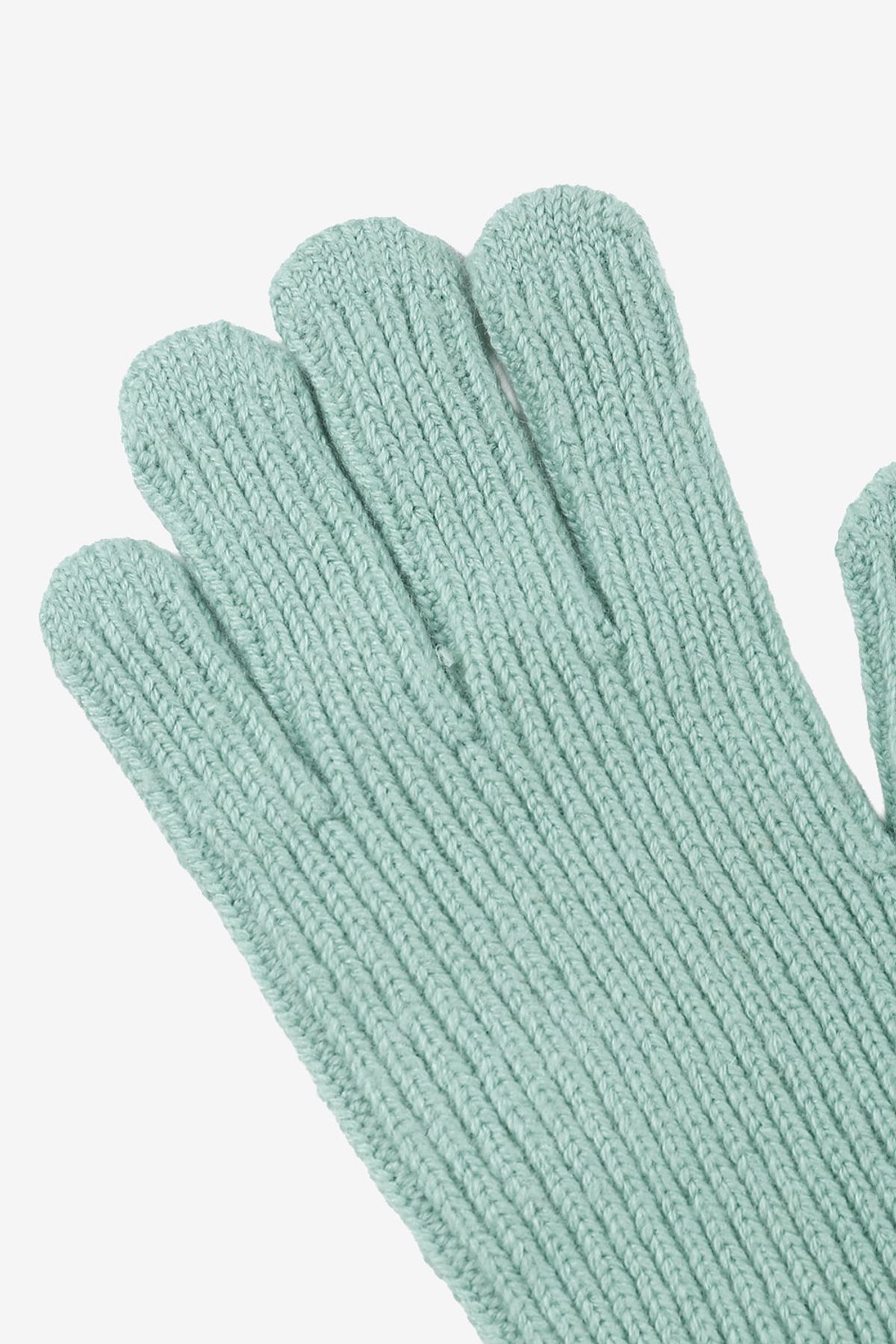 르몽생미셸(LE MONT ST MICHEL) LMSM wool knit gloves_Mint