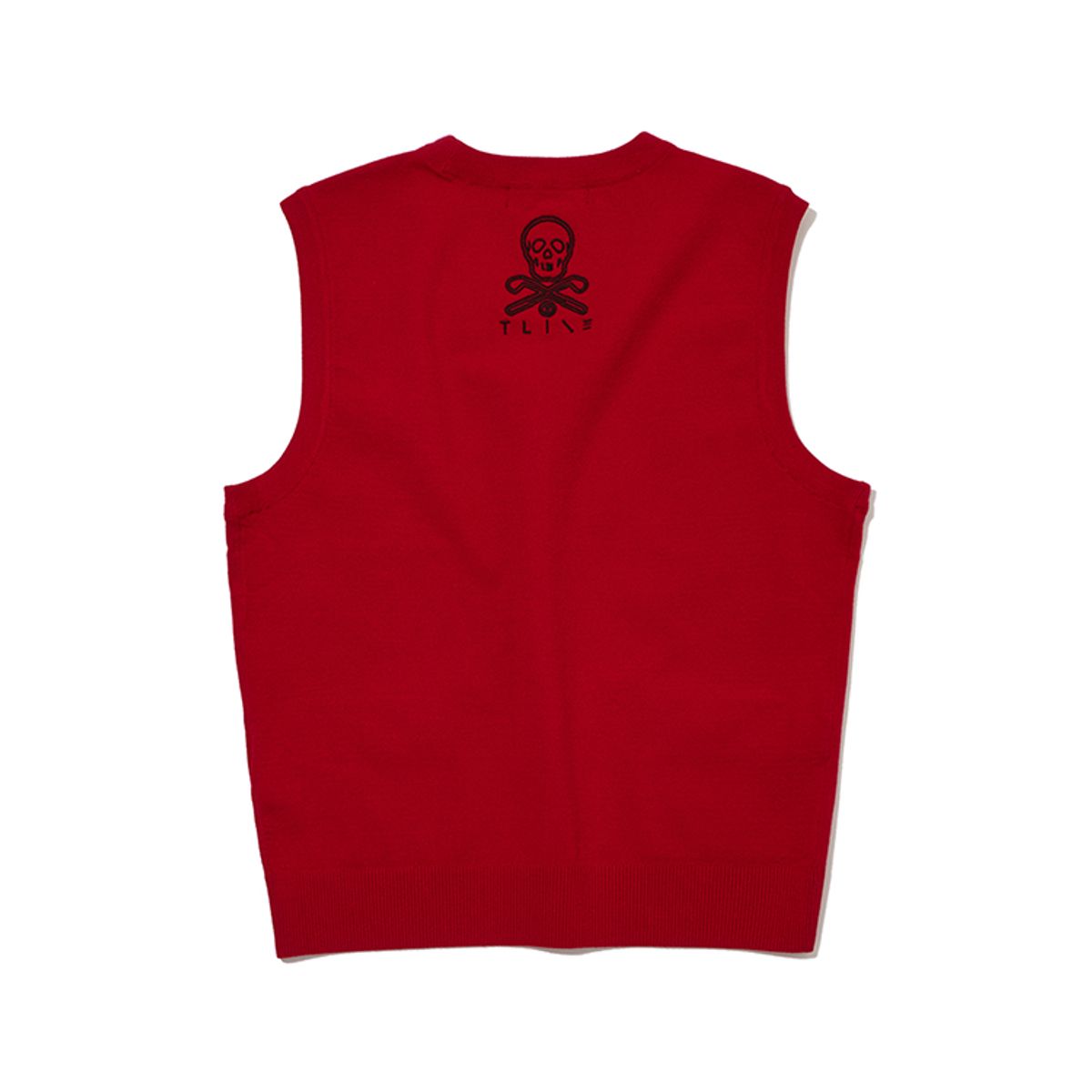 마크앤로나(MARK&LONA) W T-LINE KNIT PULLOPEN VEST LS1XV71F