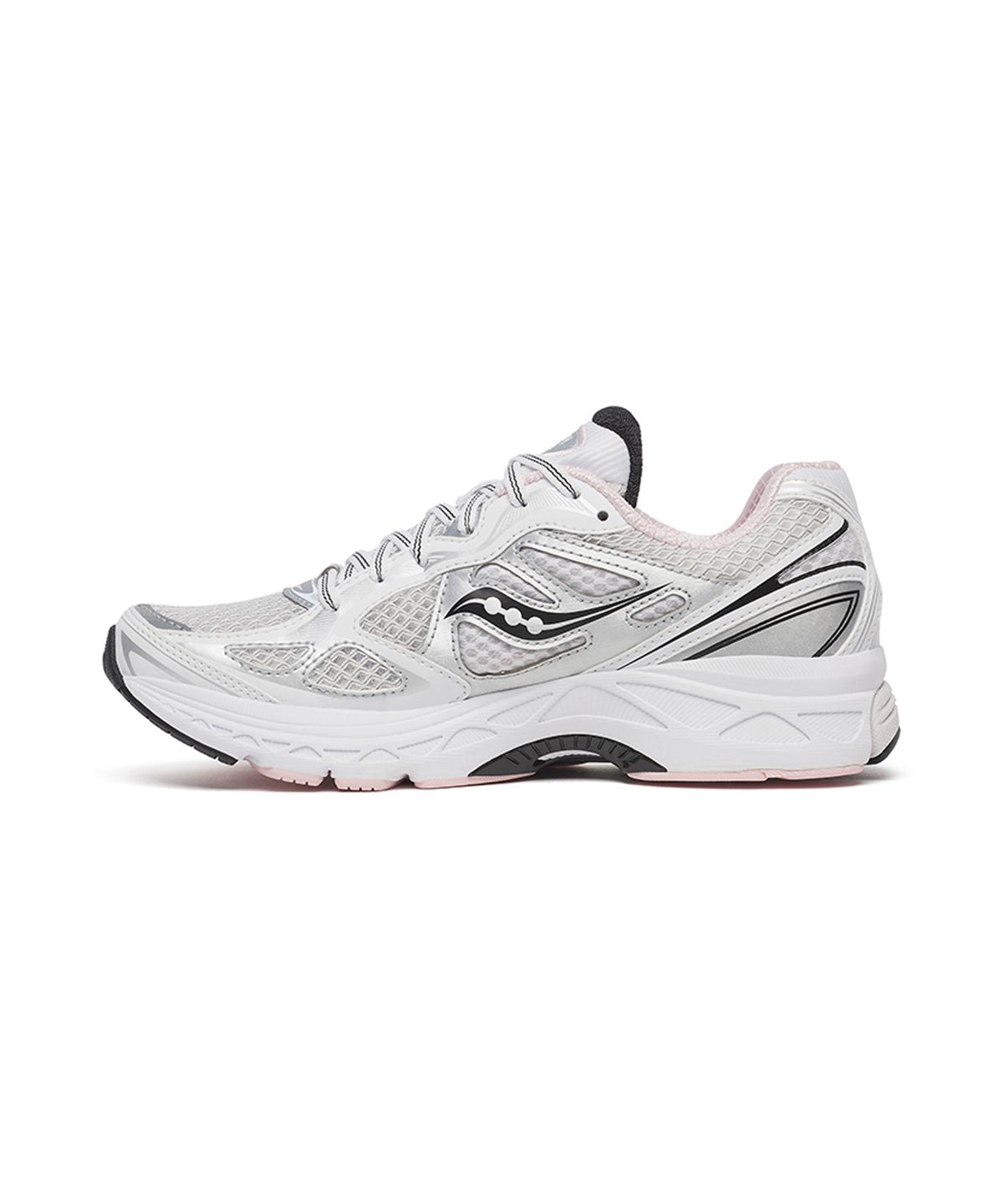 써코니(SAUCONY) (여성) 프로그리드 가이드 7 - 화이트:핑크 / S60936-4