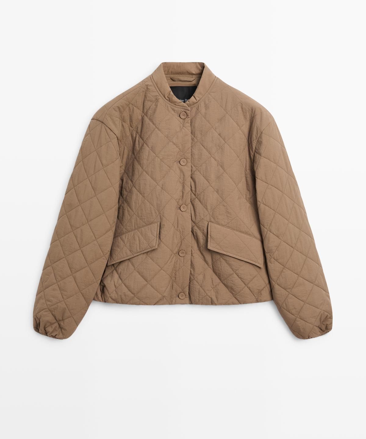 마시모두띠(MASSIMO DUTTI) 라이트웨이트 쇼트 패딩 재킷
