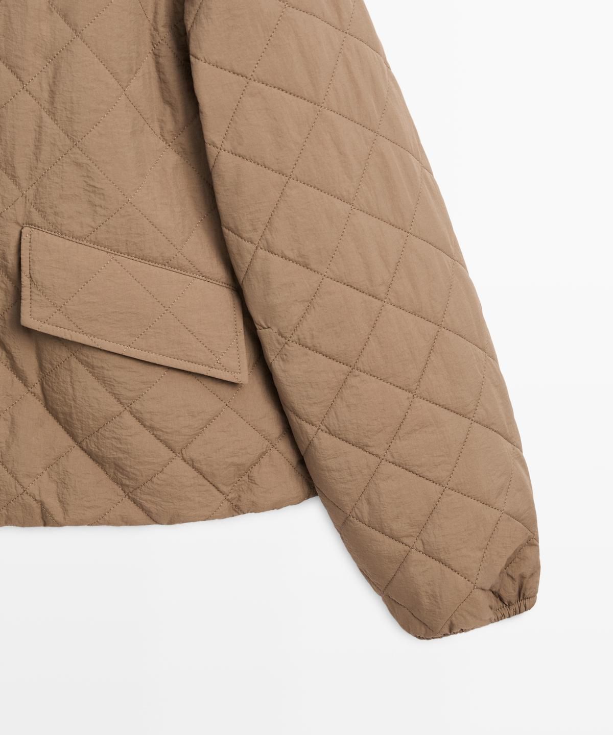 마시모두띠(MASSIMO DUTTI) 라이트웨이트 쇼트 패딩 재킷