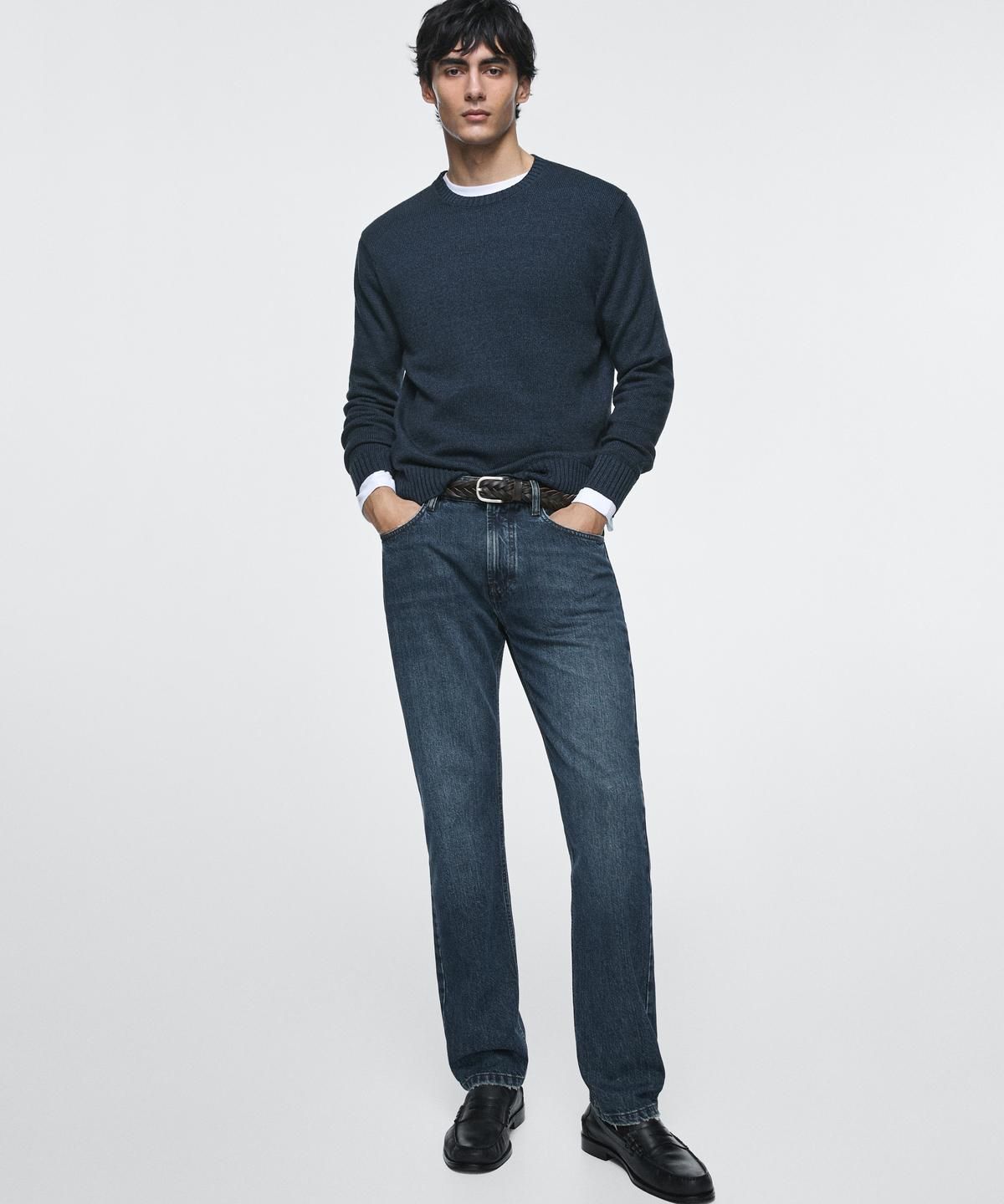 마시모두띠(MASSIMO DUTTI) 테이퍼드핏 진