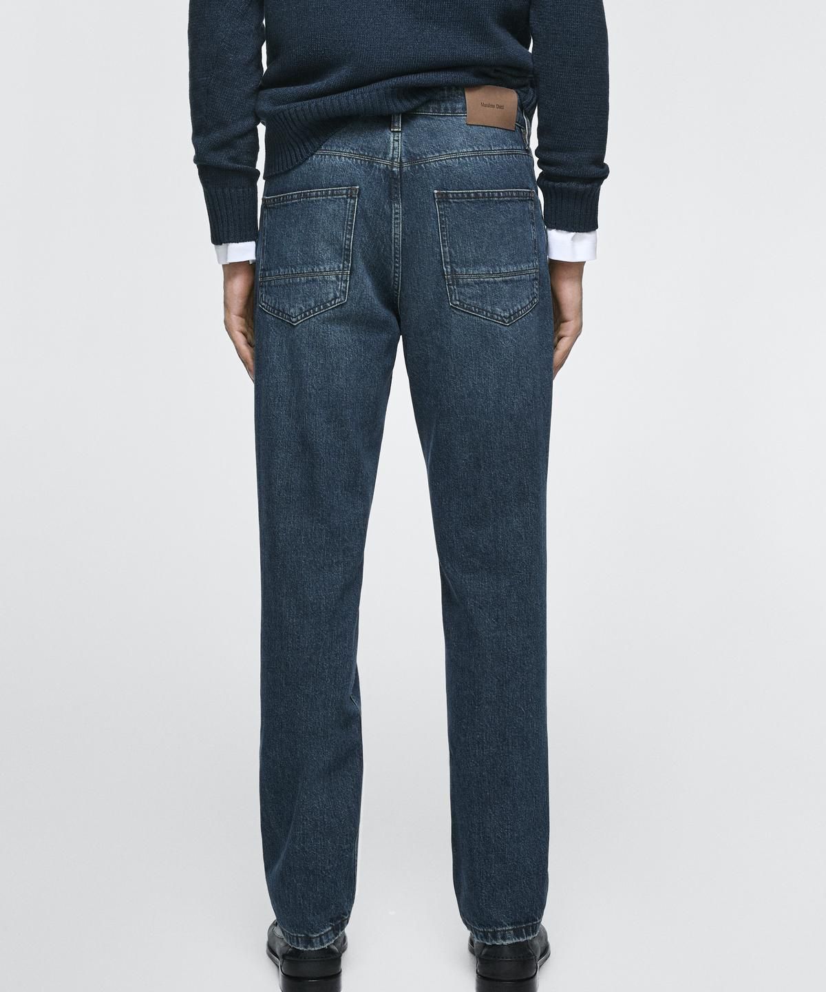 마시모두띠(MASSIMO DUTTI) 테이퍼드핏 진