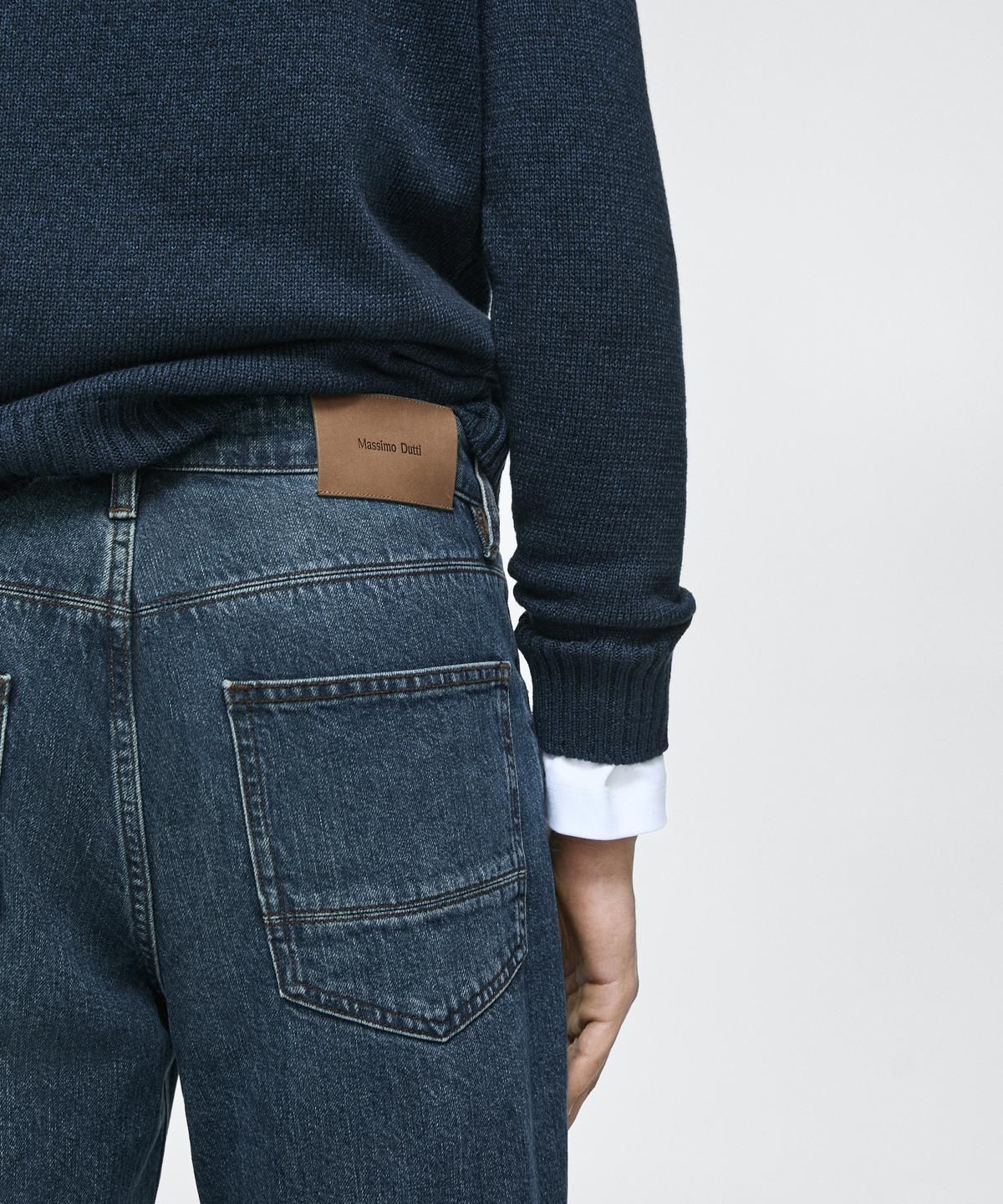 마시모두띠(MASSIMO DUTTI) 테이퍼드핏 진