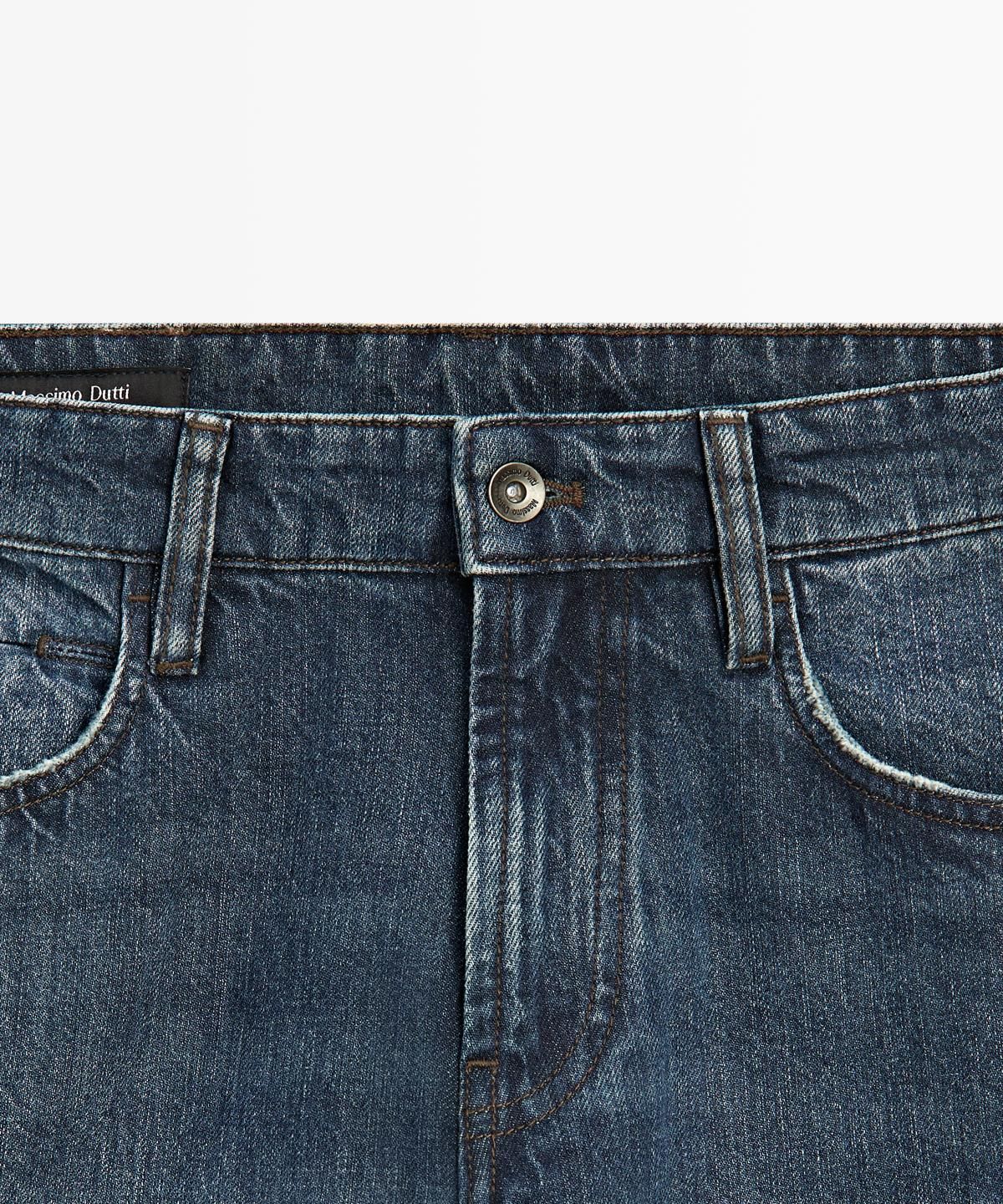 마시모두띠(MASSIMO DUTTI) 테이퍼드핏 진
